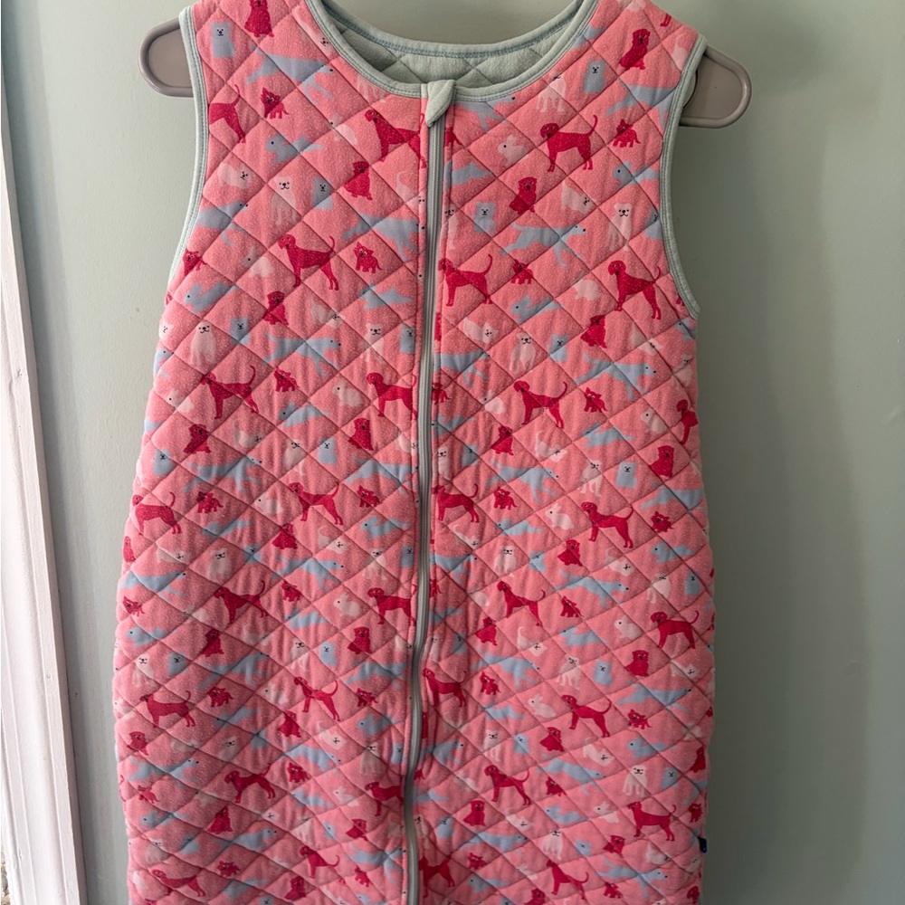 Kickee Pants Pink and Blue Quilted Kids Sleep Sack